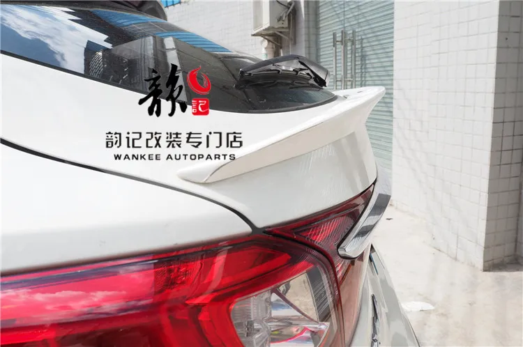 Подходит для MAZDA CX4 CX-4 спойлер из углеволокна крыло губ