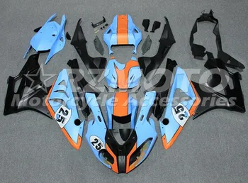 

New ABS Injection Mold Whole Fairings Kit Fit For BMW S1000RR 2009 2010 2011 2012 2013 2014 bodywork set blue orange matte