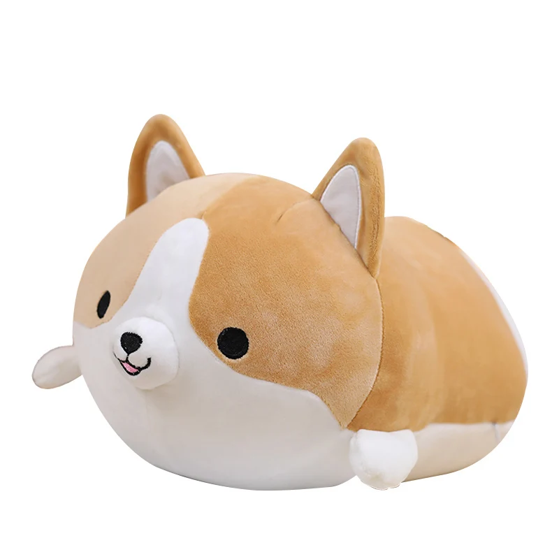 Fat Cute Shiba Inu Dog Plush Toy Stuffed Soft Animal Kawaii Corgi Chai Cartoon Pillow Christmas Gifts for Kids Valentine Present | Дом и сад