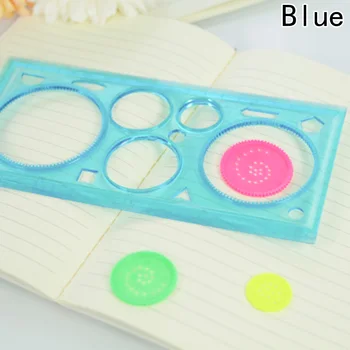 

New Quilting Tools Material Escolar Infantil Diy Mini Candy Color Multifunction Ruler Flower Puzzle Stationery Wholesale