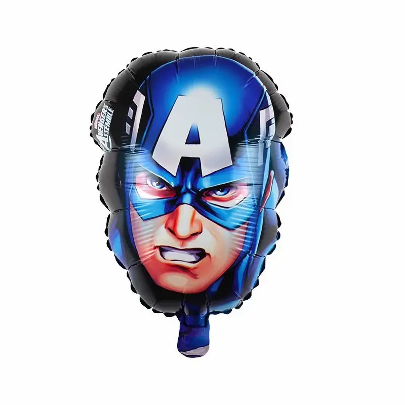 10pcs/lot 18inch hero balloons Avengers Spiderman Batman Supreman foil balloon Children birthday party supplies baby toys ballon