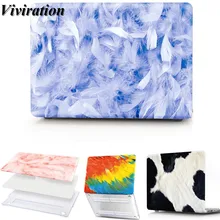 Стильные женские повседневные Компьютерные аксессуары с принтом перьев для Macbook retina 13 A1425 A1502, чехол, самый популярный чехол из ПВХ