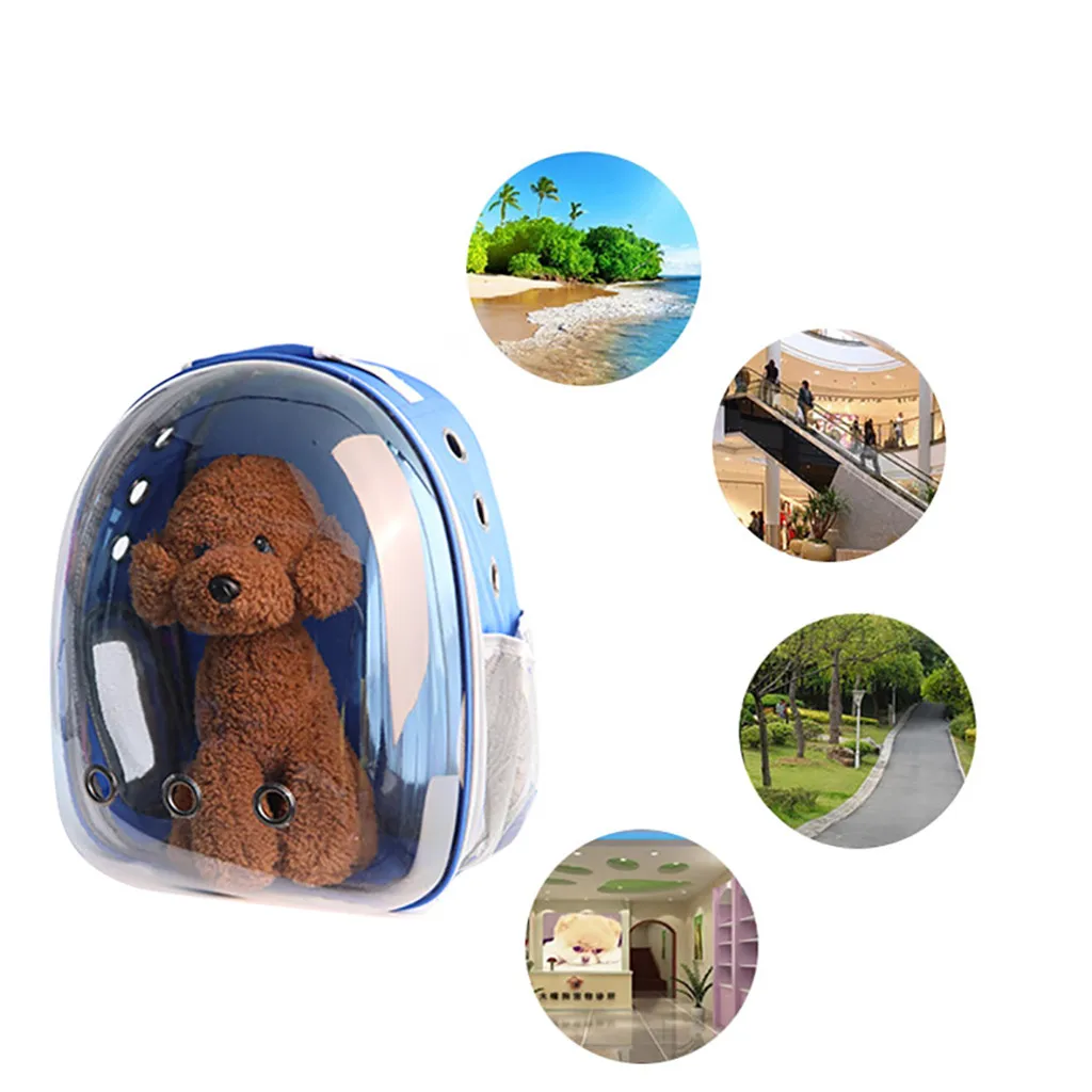 Cat Backpack Space Capsule Portable Pet Cat Dog Travel Carrier Window Astronaut Bag High Quality Breathable Bag Pet Carrier New