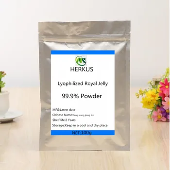 

Factory direct sales of high-quality food grade royal jelly lyophilized powder, 10-HAD> 6.0%, quality assurance, free shipping