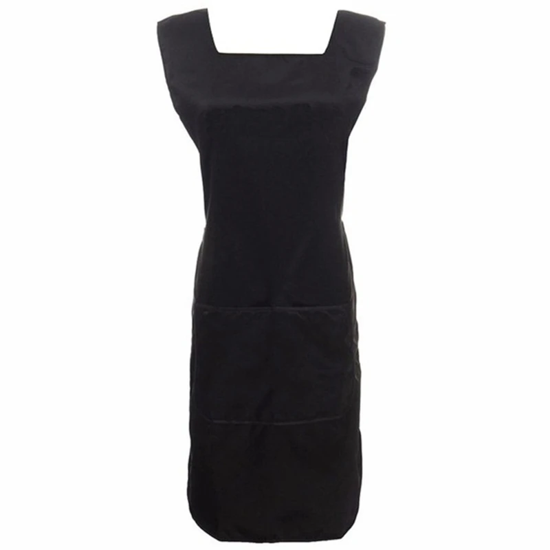 Черный женский салон парикмахерские волосы резка фартук накидка для парикмахер стилист практичная Парикмахерская Ткань