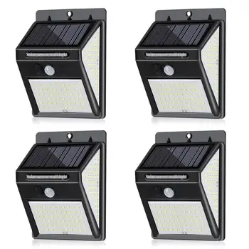 

140LED 3 Modes Solar Garden Light Waterproof Sensor Wall Light Garden Courtyard Solar Motion Lamp for Home Yard