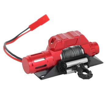 

RC Car Metal Steel Wired Automatic Simulated Winch for 1/10 RC Crawler Car Axial SCX10 90046 D90 TRX4