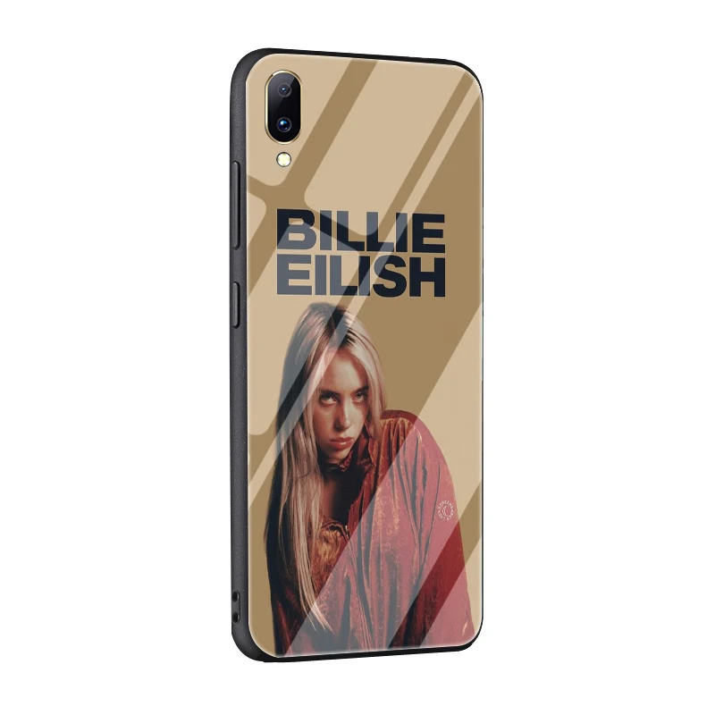 G12 EWAU Billie Eilish закаленное Стекло телефон крышка для Vivo V5 Y89 Y85 V15 Y17 Y91 Y93 Y95 Y91C - Цвет: G12
