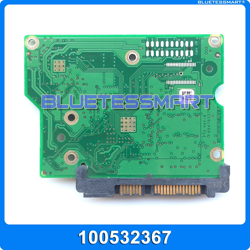 Hard Drive Parts PCB Logic Board Printed Circuit Board 100458675 REV A for Seagate 3.5 SATA HDD Data Recovery Hard Drive Parts PCB Logic Board Printed Circuit Board 100458675 REV A for Seagate 3.5 SATA HDD Data Recovery