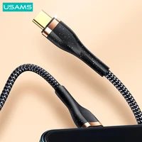USAMS PD 20W Fast Charging USB Type C Cable For iPhone 12 Pro Max 11 Xr Xs 8 Plus ipad mini air Macbook USB C Charger Date Cable