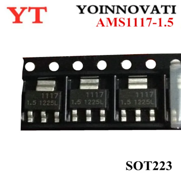 

500pcs/lot AMS1117-1.5 AMS1117 SOT223 ICBest quality