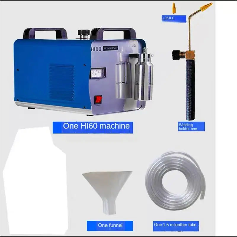H160 plexiglass acrylic electrolysis water welding machine 220V flame polishing machine hydrogen and oxygen generator 6