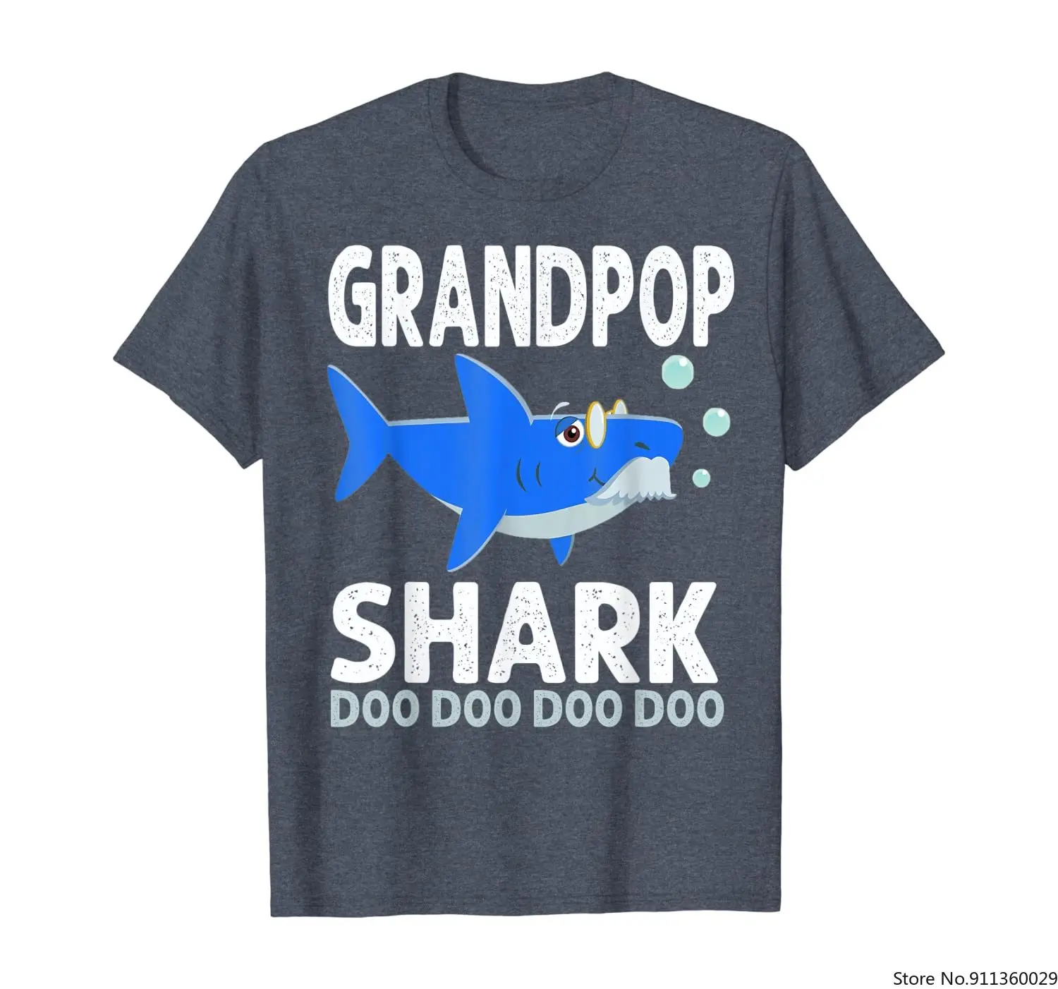Ретро Винтажная Футболка Grandpop Shark Doo Gi | Мужская одежда