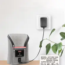 Автомобильный для двойных бутылок для WarmerTravel Портативный младенческой нагреватель жидкости утепленная термостат с длинными рукавами