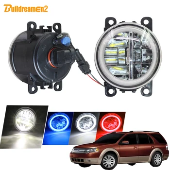 

Buildreamen2 Car 4000LM H11 LED Bulb Front Fog Light Angel Eye Daytime Running Light DRL 12V For Ford Taurus X 3.5L V6 2008 2009