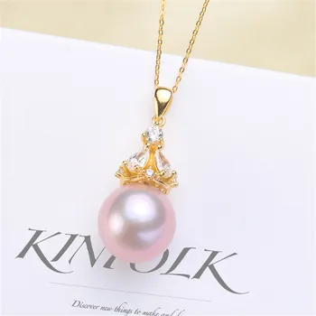 

S925 Sterling Silver Material Pendant Clasp Pearl Pinch Clip Bail Pendant Connectors Bail Beads Jewelry Findings Accessories