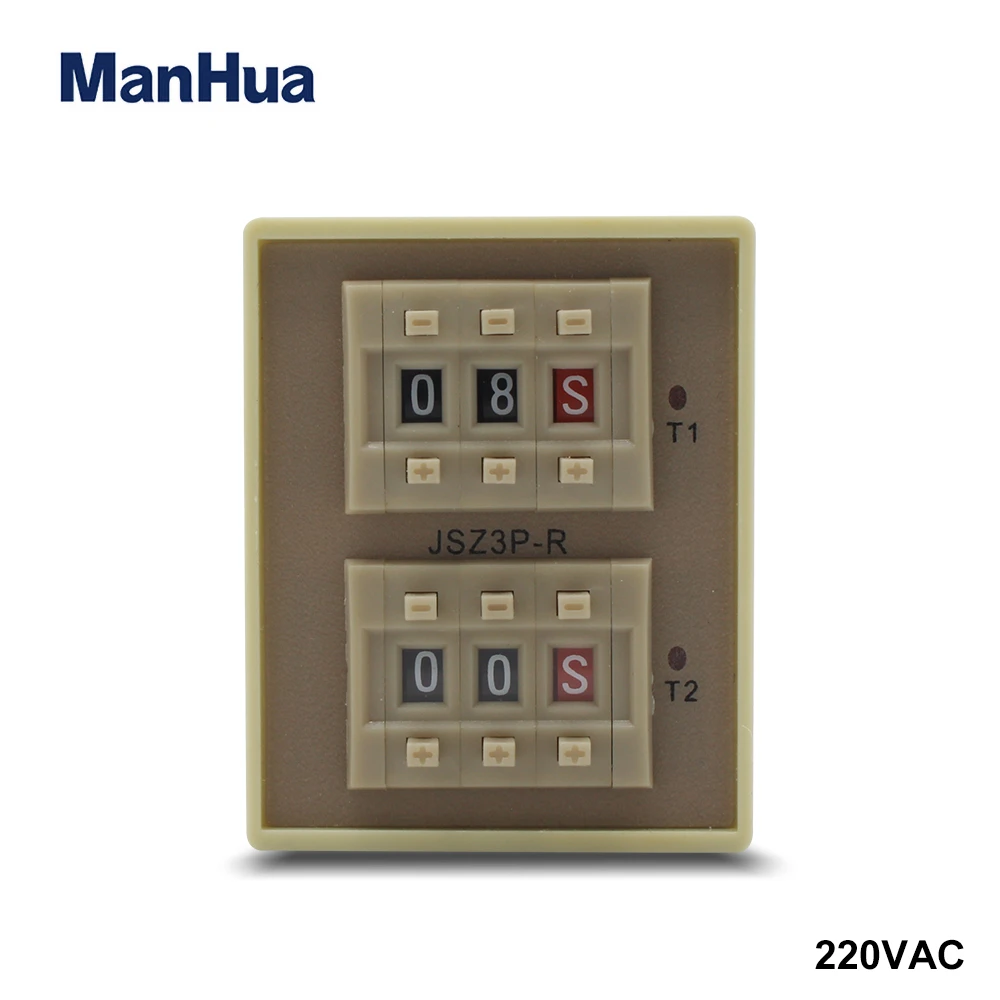 Manhua 220vac Sealed Cycle Delay Timer Relay Jsz3p R With 0 1s 99h Range Delay Timer Relay Timer Relaycycle Delay Timer Aliexpress