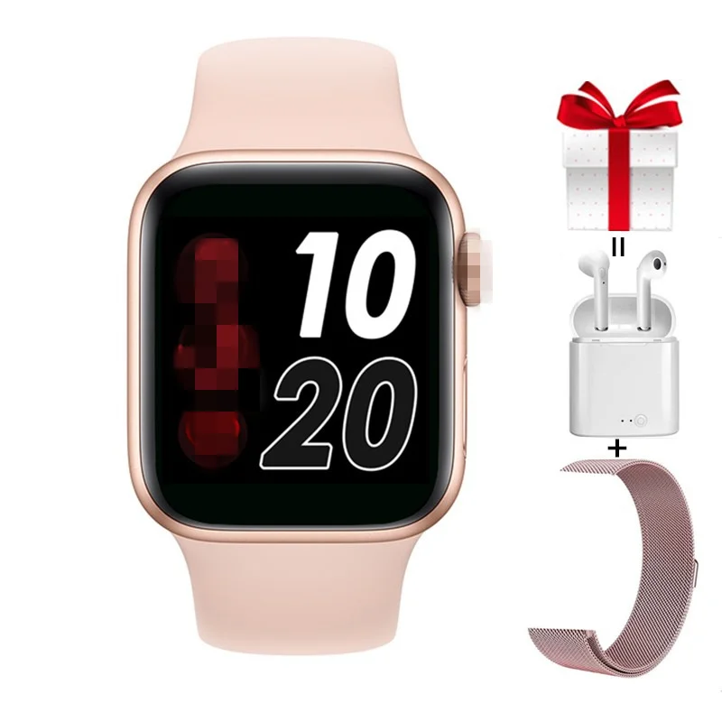 

IWO 13 Smartwatch+Earphone+Strap/Set IWO13 Smart Watch Series 5 Support Answer Call Blood Prssure For Apple IOS Android Phone