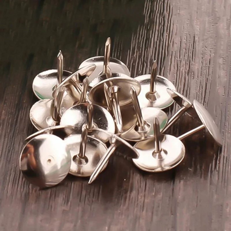 Hot Sale New 2 Box/Pack 130-150 Pcs High Quality Metal Thumb Tack Office Supplies Tools Pushpin Scene Poster Push Pin Pins