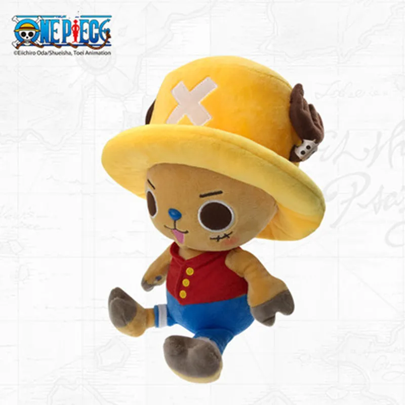 

ONE PIECE Cute Tony Tony Chopper Surgeon Plush Toy Bolster Anime Action Figure Collect Model Toy M2378