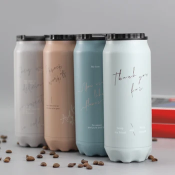 

500ML Cola Coffee Vacuum Flask Stainless Steel 304 Drink Water Bottle Cup Sports Cup