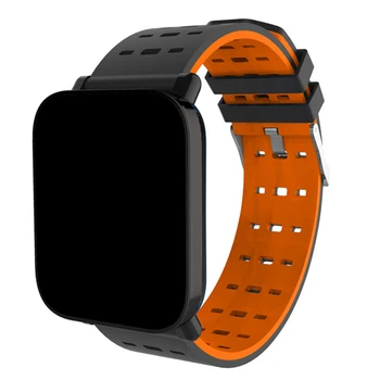 

Fashion A6 New Men Sport Smart Square Watch Calorie Distance Heart Rate WeChat Find Mobile Phone Sedentary Reminder watch band