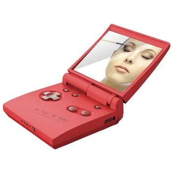 

Mini Handheld Game Player Console Game Charger Portable Handheld Flip Mirror Wireless Controller USB Power Bank Birthday Gift