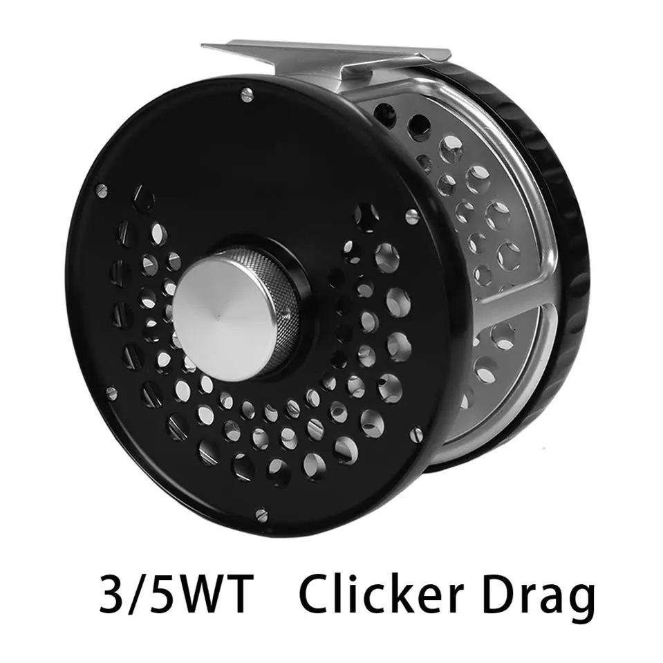 3 to 5 wt clicker Maximumcatch CLA 3-10WT Классическая катушка для ловли нахлыстом система дисковой тяги с ЧПУ машина резки T6061 алюминиевая Летающая катушка - Цвет: 3 to 5 wt clicker