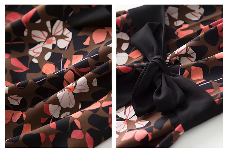 Тяжеловесный шелк супер 20 мм плотная ткань кожа розовый лепесток маленький французский средней длины платье