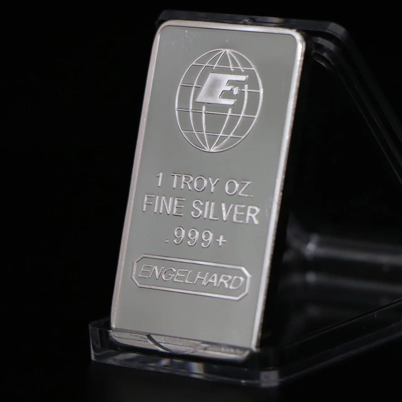 Engelhard тонкий серебряный слиток золота 1 унций посеребренный значок слитка 50 мм x 28