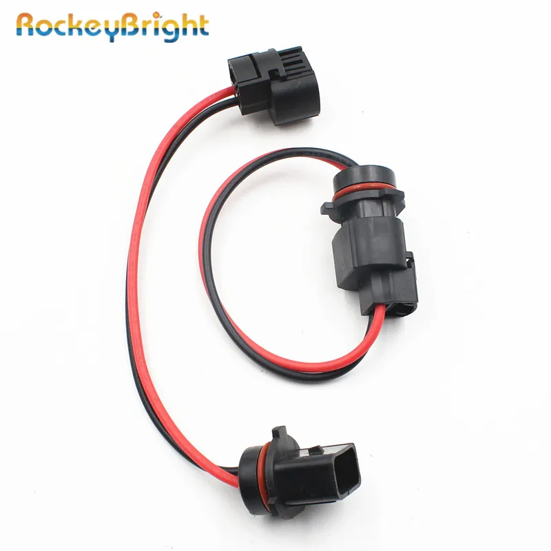 Rockeybright 2x автомобильный 5202/H16/2504/PSX24W Женский адаптер гнездового соединителя до P13W