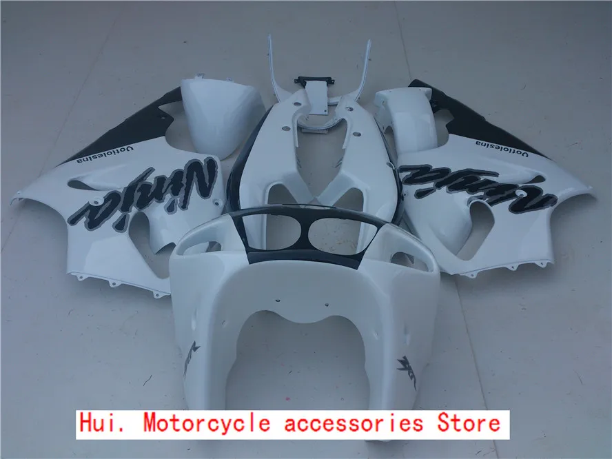 Обтекатель комплект для KAWASAKI Ninja ZX7R ZX-7R 1996 1997 1998 1999 2000 2001 2002 2003 2004 2005 2006 ZX 7R 96~ 06 из АБС-пластика для мотоцикла ярмарка - Цвет: 4