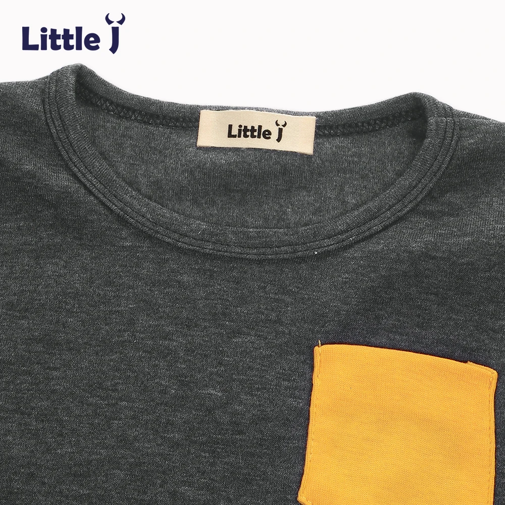 Детская футболка для мальчиков хлопковые мягкие однотонные футболки ярких цветов с длинными рукавами для маленьких девочек детская футболка футболки с круглым вырезом Одежда для мальчиков