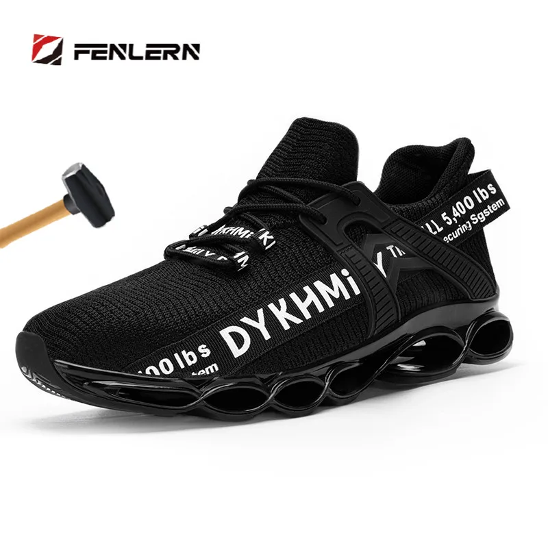 FENLERN Blade/зимняя защитная обувь Мужская без шнуровки Светильник со стальным носком