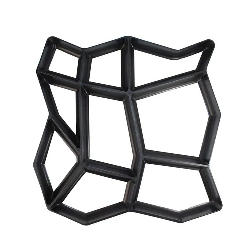 

Garden Pavement Mold Paving Mould DIY Home Garden Floor Road PP Resin Concrete Stepping Driveway Stone Path Mold Patio Maker