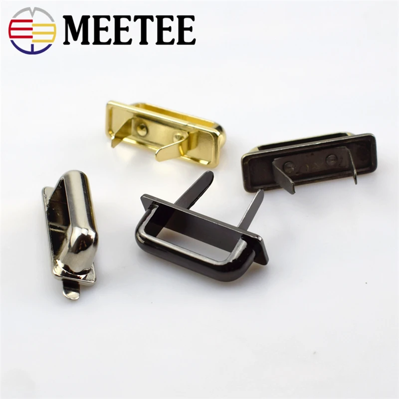 4/10 шт. Meetee 25*9 мм D Кольцо Металлические пряжки мост соединитель вешалка зажим для