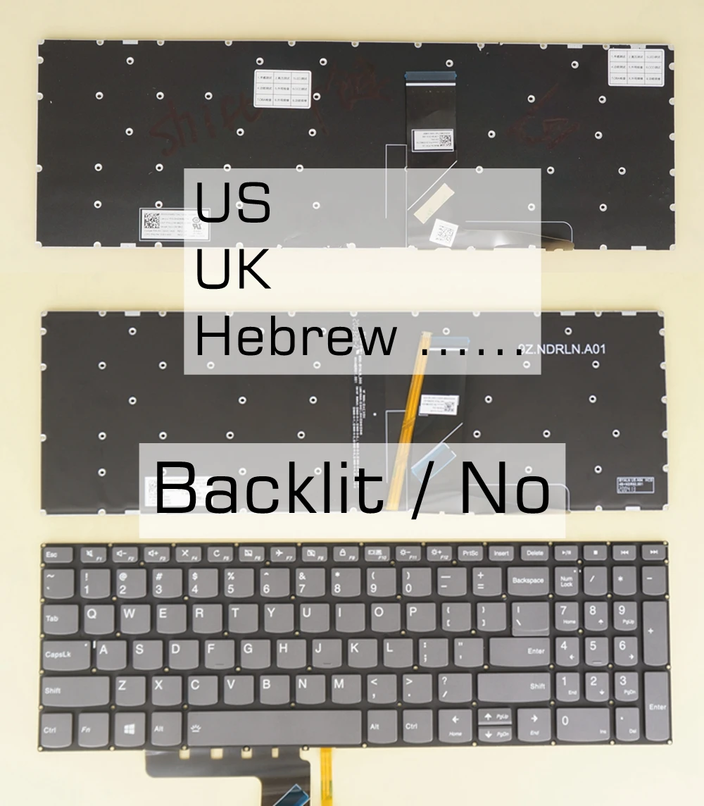Teclado Americano uk hb para Lenovo Teclado hb Pc5cb-usa de Alta Qualidade com Tamanhos Coloridos Lcm16k2
