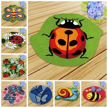 

Animals Insects Button Cushion Cushions Cuscini Divano Forme Gif Needlework Mat Kit Almofadas Klink Haak Kussen Bloem Embroidery