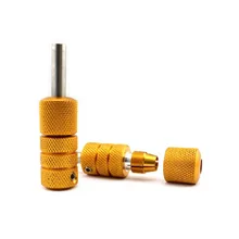 2шт 22 мм алюминиевый сплав татуировки ручки татуировки трубы алюминиевые спиральные татуировки ручки самофиксирующиеся ручки для тату-комплектов