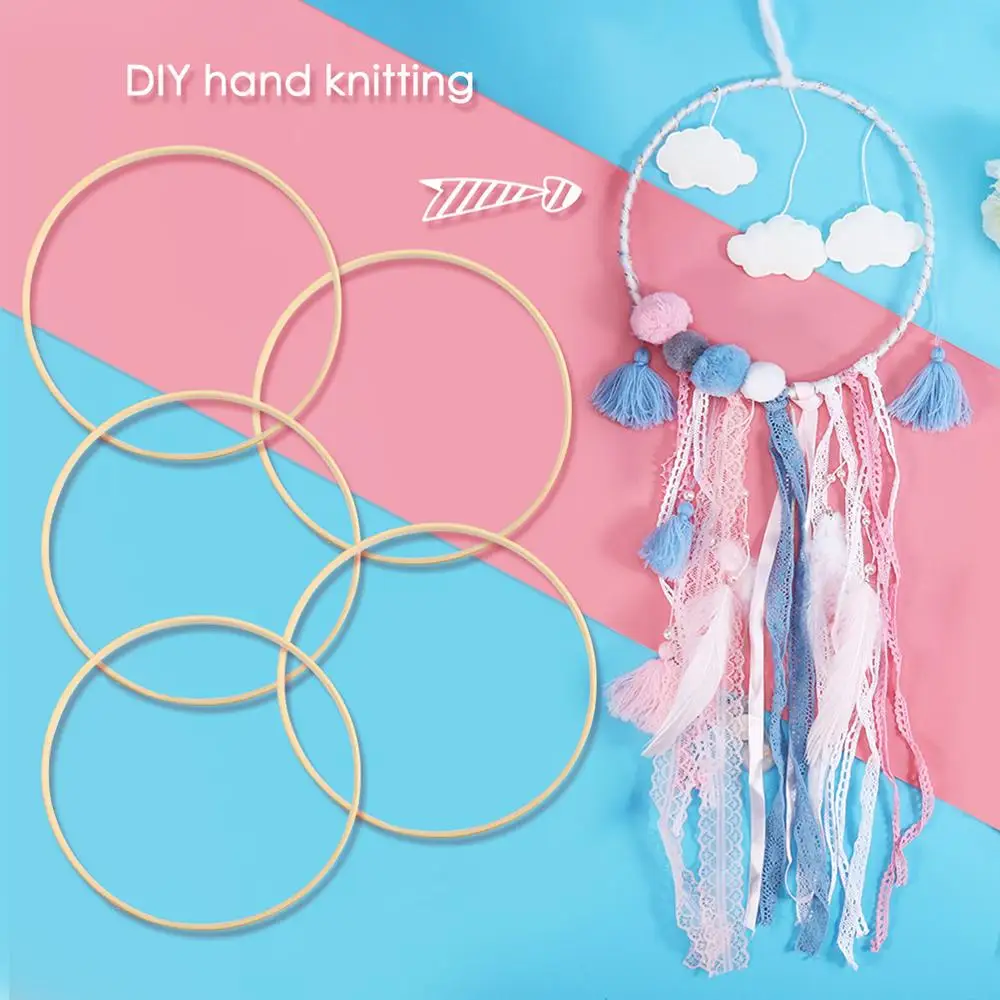 10pcs 15cm 20cm 23cm 26cm Diameter Dream Catcher Rings Macrame Craft