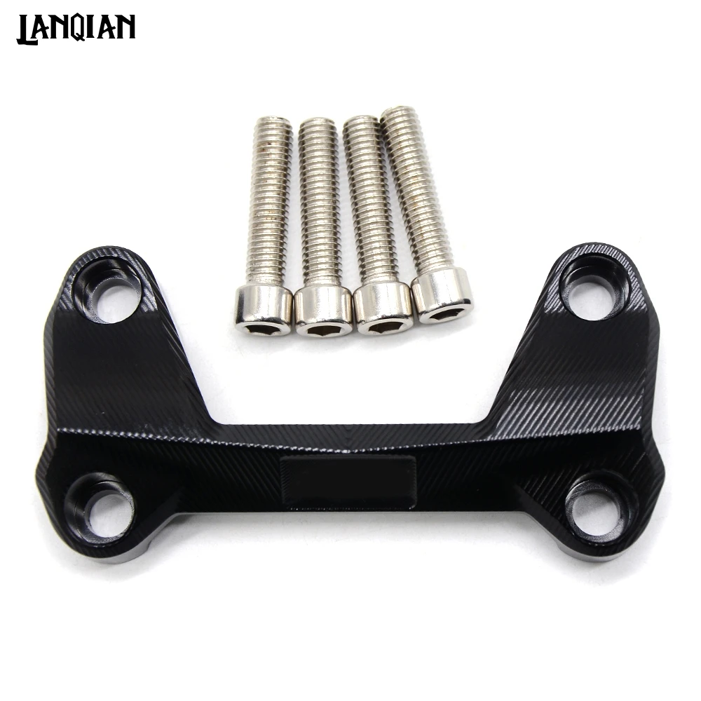Для KTM Duke 390 125/200/250 Аксессуары для мотоциклов моторное масло шапки руль заканчивается Duke390 2013- DUKE 250 - Цвет: Handlebar Risers BK