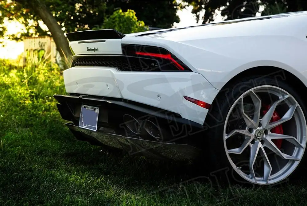 Спойлер заднего крыла из углеродного волокна для Lamborghini Huracan LP580 LP610 Coupe 2 двери 2015