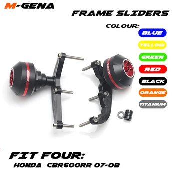 

CNC Crash Pad Frame Slider Protection Guard For CBR600RR CBR 600 RR F5 2007 2008 07 08