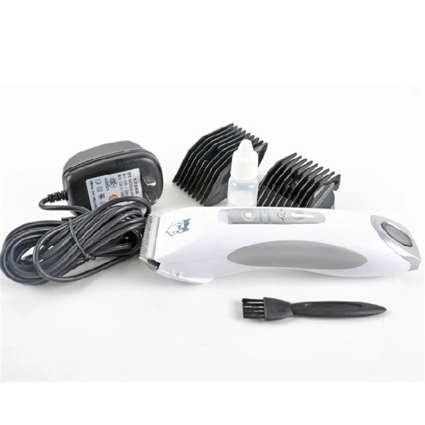 

Professional Pet Electric Shaver Dog Hair Trimmer Rechargeable Dog Grooming Clipper + 1 Blade Cut Header