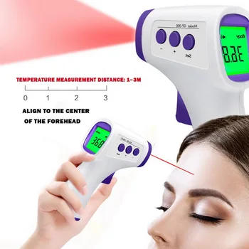 

Infrared Thermometer Infrared Hygrometer Thermometer Temperature Gun Non Contact Digital IR Thermal Camera Infrarrojo Termometro