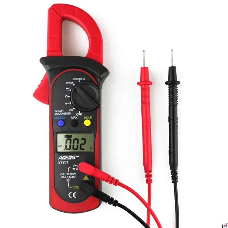 

Digital LCD Disaplay Clamp AC/DC Multimeter Amp Volt Meter Resistance Tester