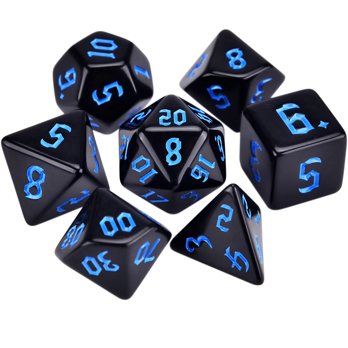 10Pc Plastic D10 Dices for Dungeons &Dragons D&D TRPG Adults Pub Bar Fun 