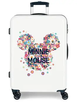 

Medium suitcase Minnie rigid 68cm Sunny Day Blue Flowers
