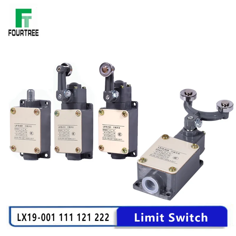 1pcs Lx19001 111 121 222 Limit Switch Silver Contacts Selfreseting