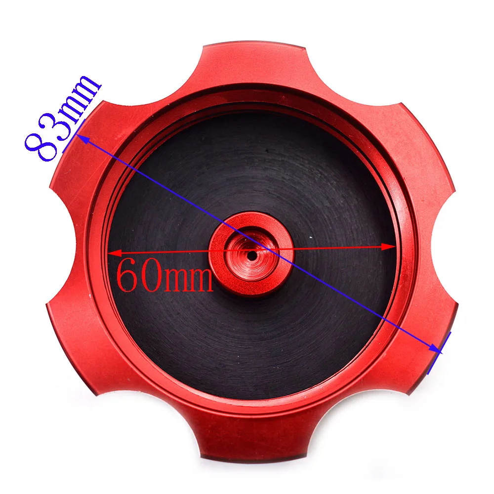 Billet Aluminum Gas Fuel Petrol Tank Cap Cover XR CRF CRF250R CRF250X CRF450R CRF450X XR250 XR650 XR600 XR400 Motorcycle Red motorcycle fuel tank cover cap gas fuel cap
